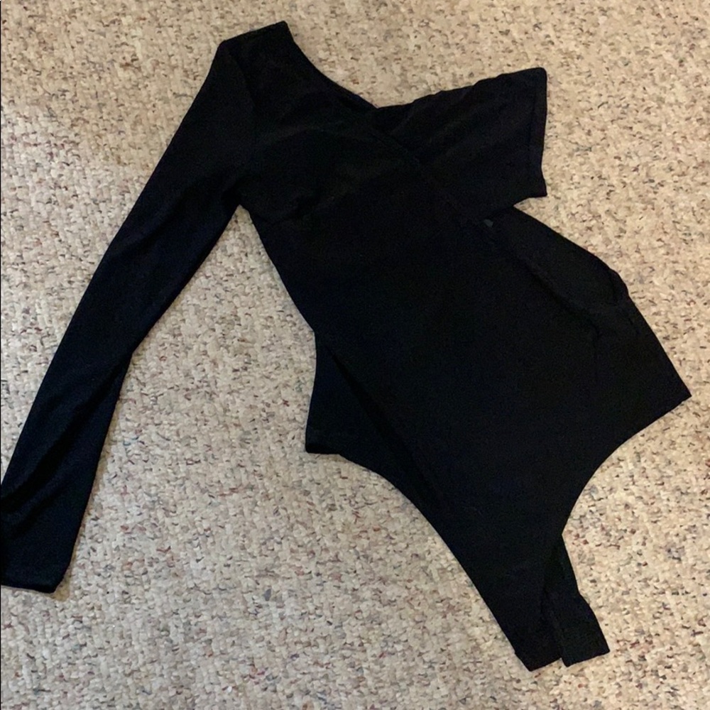 Fashion nova one sleeve body suit never worn